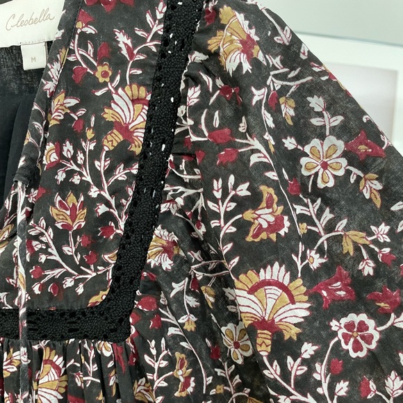 Cleobella Trista Mini Dress, Lolita Block Print THANKSGIVING READY!! - Picture 5 of 8